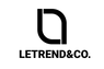 Black logo with 'LETREND&CO.' text on a white background