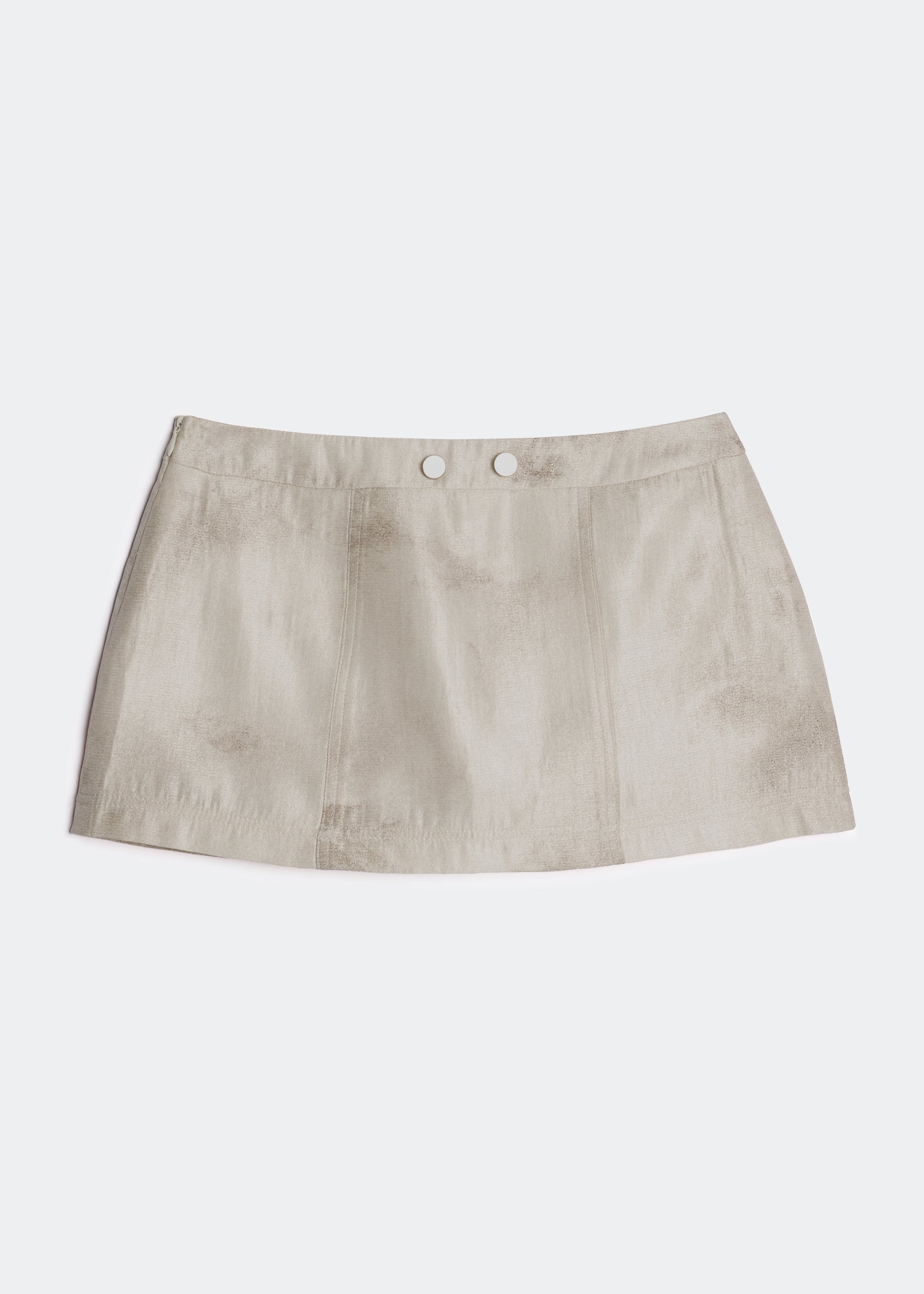 LETREND A-LINE MINI SKIRT – BEIGE
