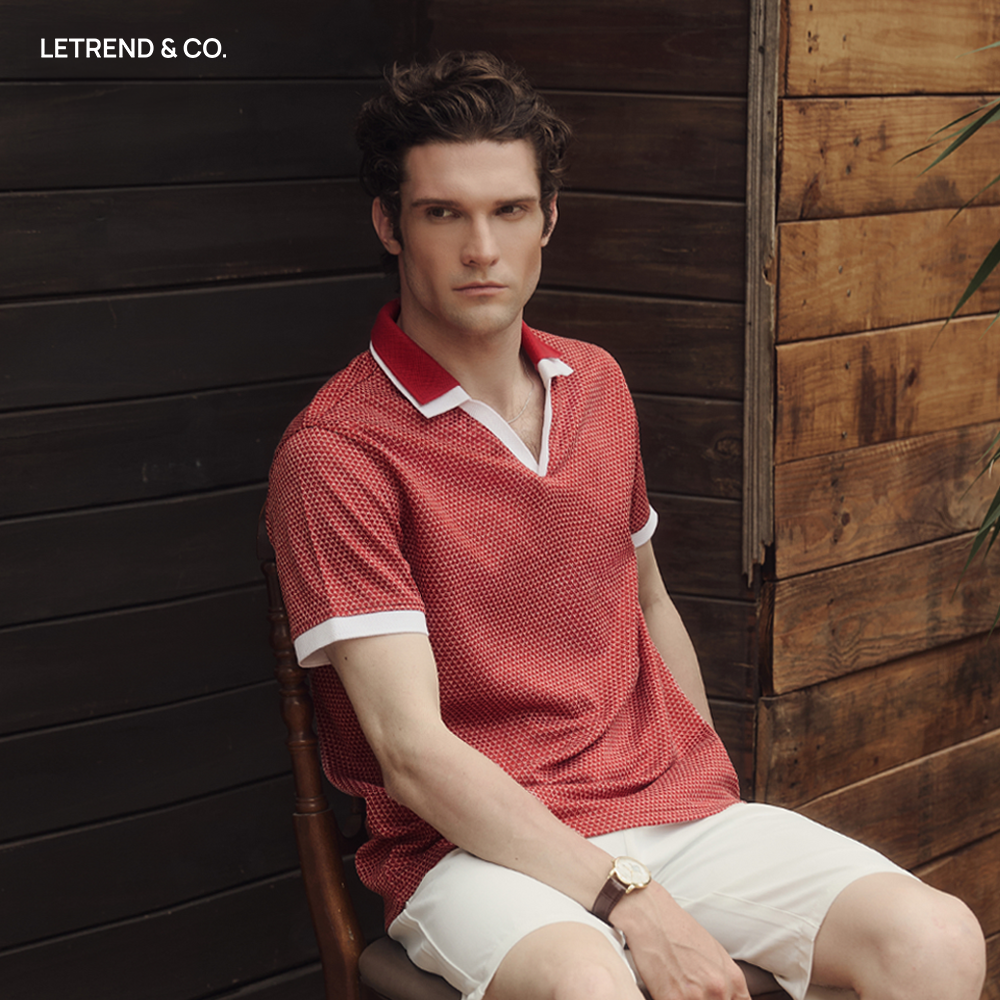 Letrend Retro Collar Polo