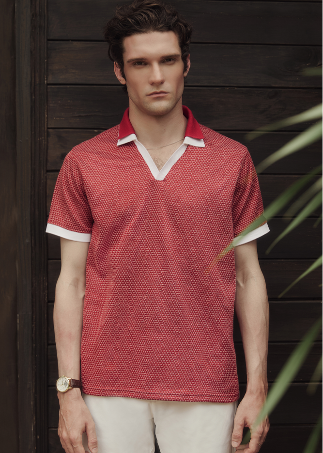 Letrend Retro Collar Polo