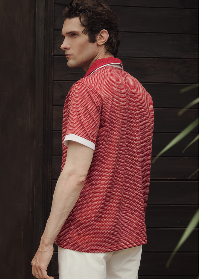 Letrend Retro Collar Polo