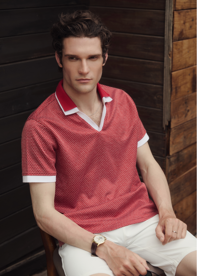 Letrend Retro Collar Polo