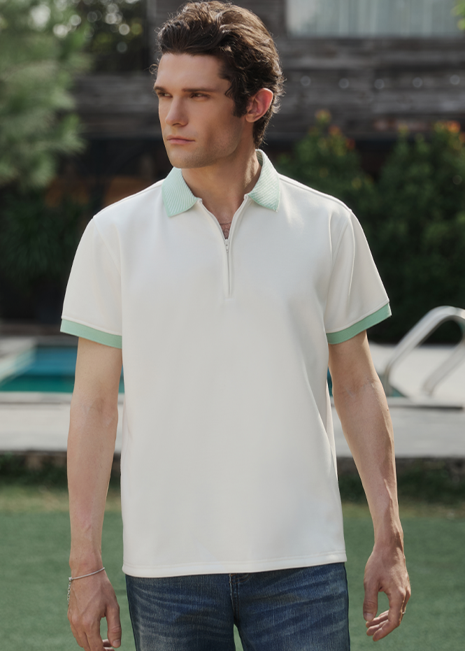 Letrend Zip Polo