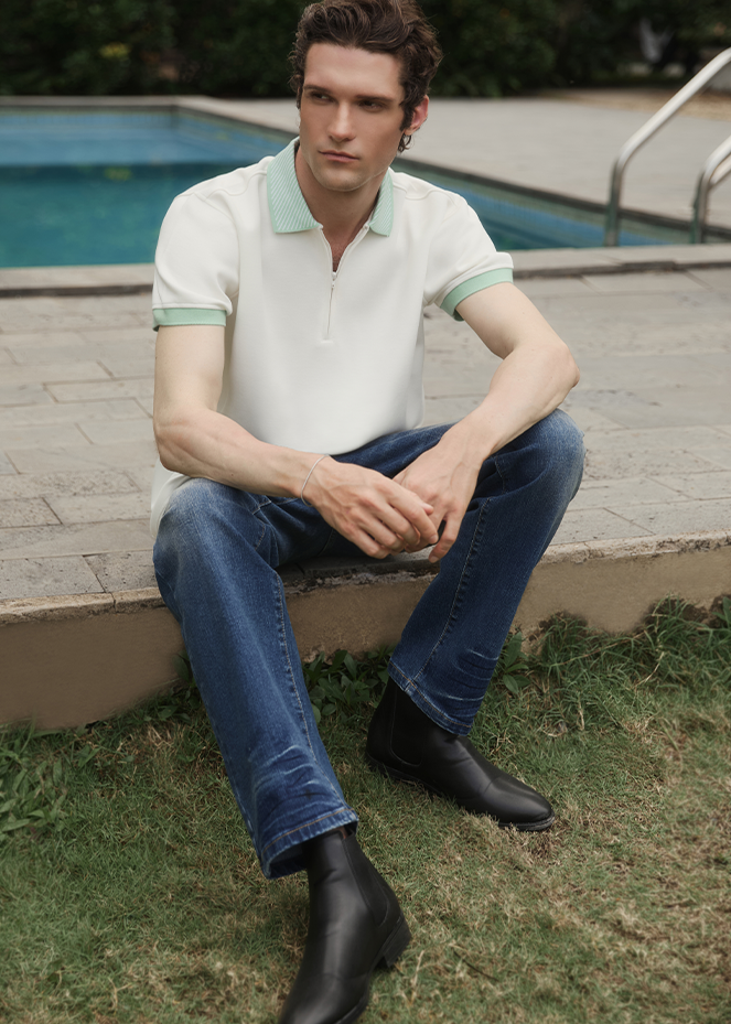 Letrend Zip Polo