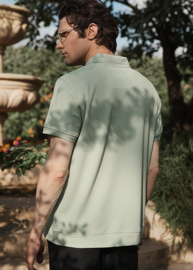 Letrend Mint Detail Polo