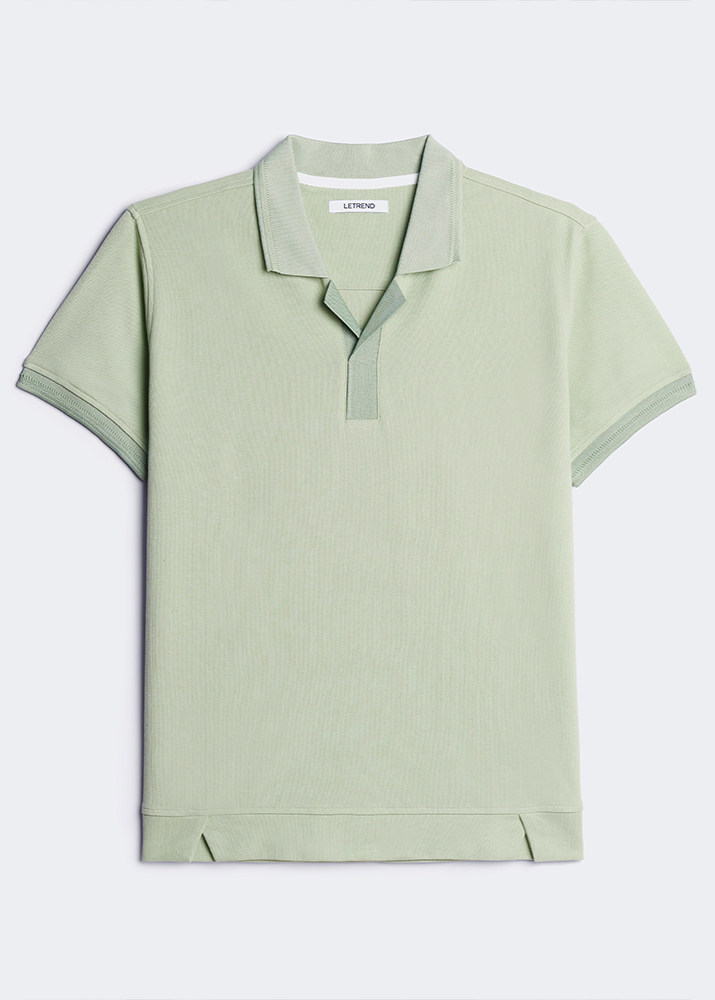 Letrend Mint Detail Polo