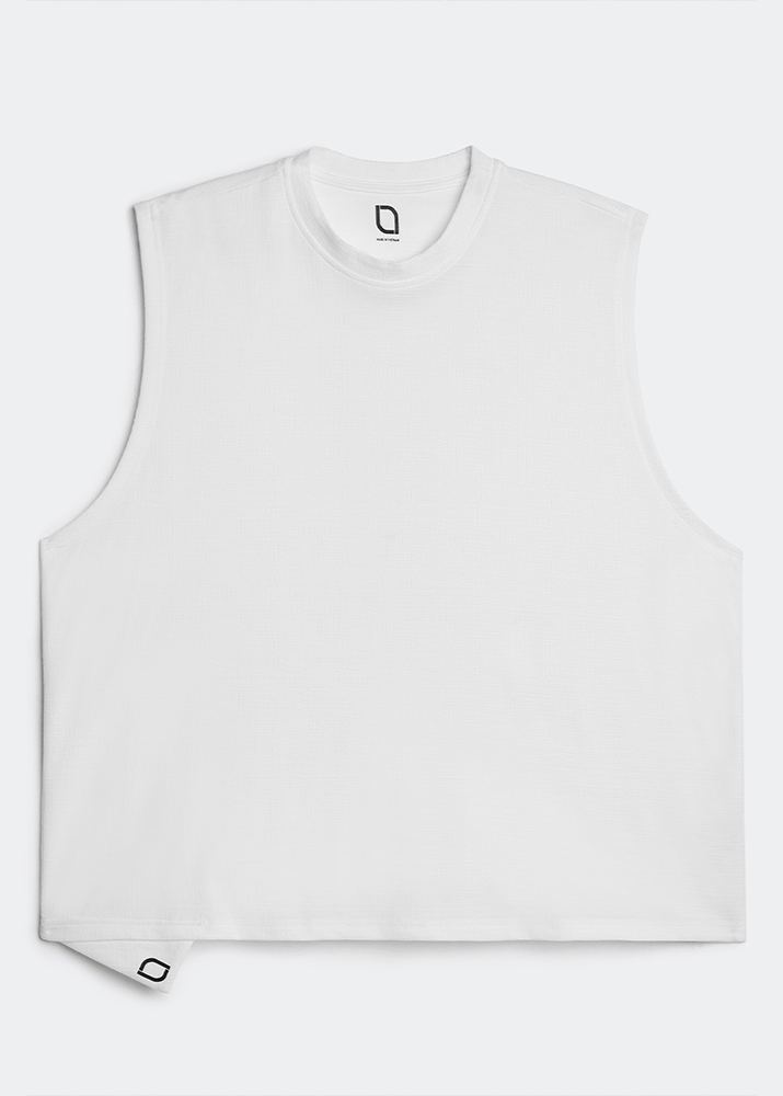Letrend Tank Top – White (Freesize)