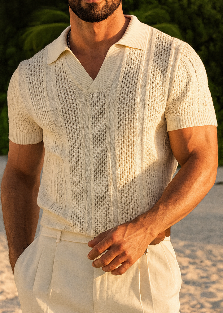 Letrend Trident White Polo