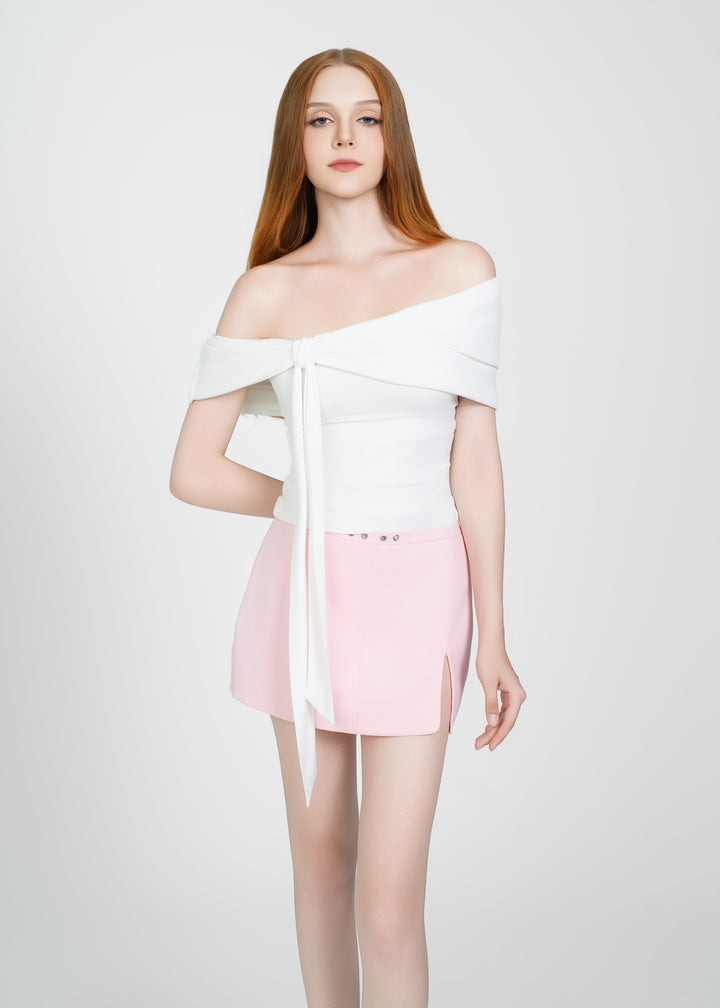 Letrend Blush A-Line Skirt
